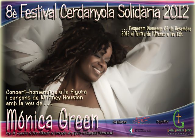 Monica Green serà la protagonista del festival Cerdanyola Solidària