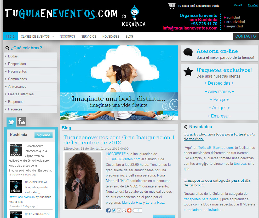 Neix a Can Serraperera un portal d'esdeveniments