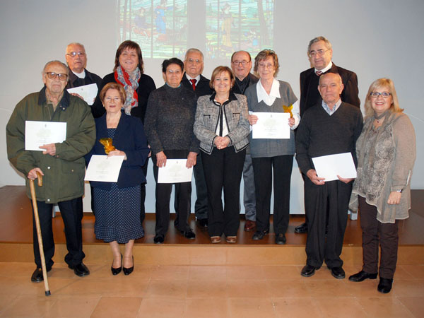 L'Ajuntament homenatja als ciutadans que fan 80 anys