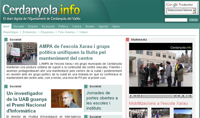 Cerdanyola.info tindrà una aturada tècnica demà, dimecres