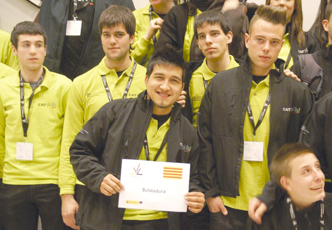 Un alumne del Jaume Mimó guardonat a les olimpíades de Formació Professional