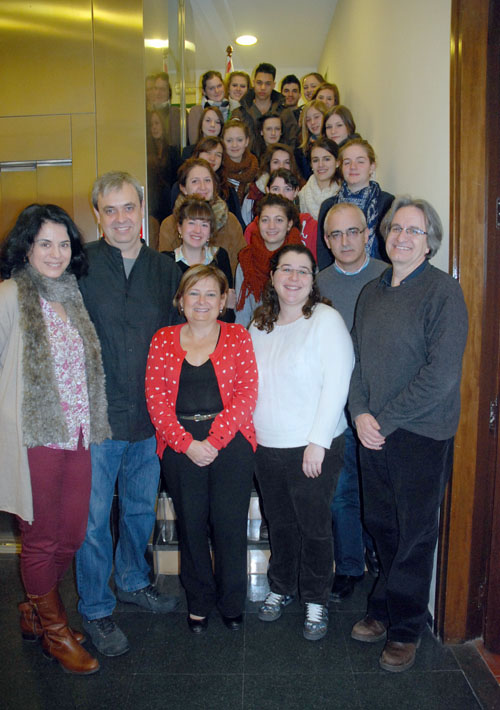 Rebuda institucional d'estudiants suïssos d’intercanvi acadèmic