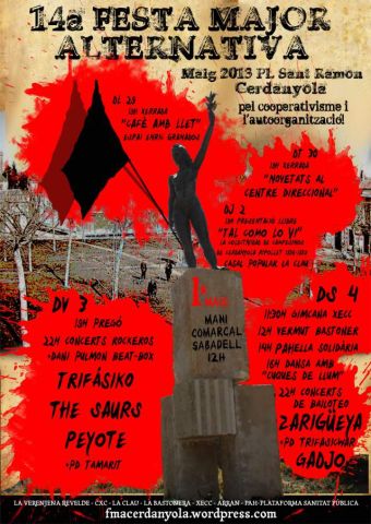 La Festa Major Alternativa es farà per primera vegada a la plaça de Sant Ramon