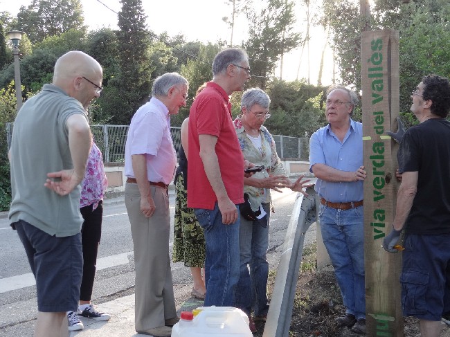 Nova senyalització al Camí Verd de Bellaterra