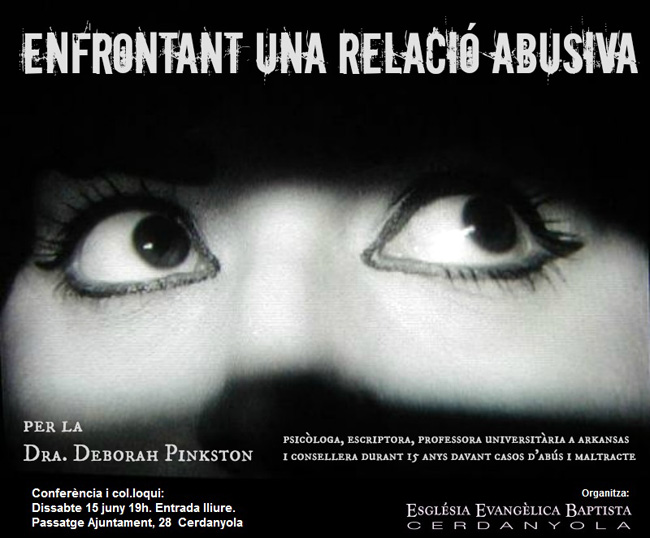 Conferència de la psicòloga Deborah Pinkston sobre relacions abusives
