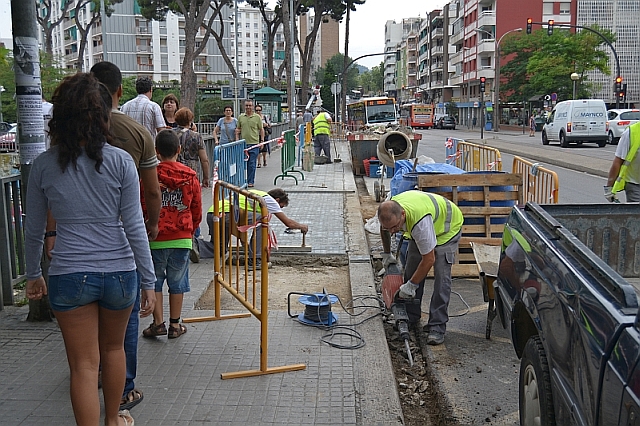 Treballs de millora i manteniment a la ciutat