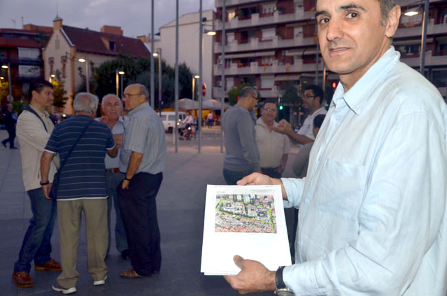 Reunió de la Plataforma de veïns de Cerdanyola 2000 i alcaldia