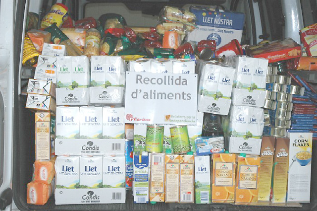 Bellaterra organitza una recapte d'aliments que tindrà com a destinataris a 200 famílies
