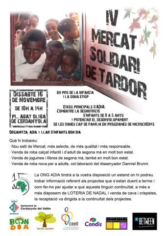 Mercat Solidari a l'Abat Oliba
