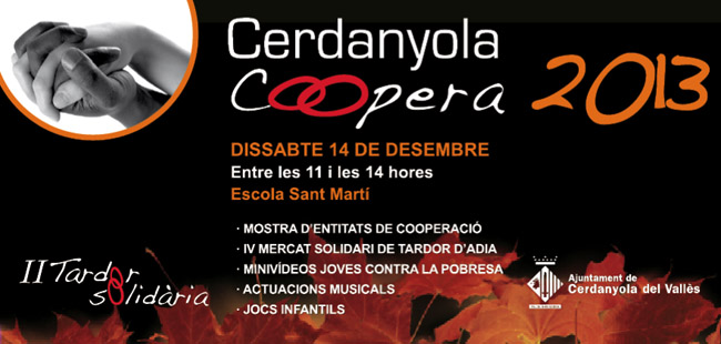 Cerdanyola Coopera mostra la tasca solidària de les entitats a la ciutat
