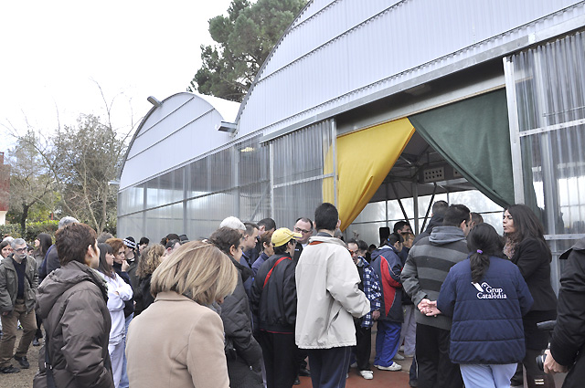 Nou hivernacle de teràpia ocupacional per a la Residència Flor de Maig