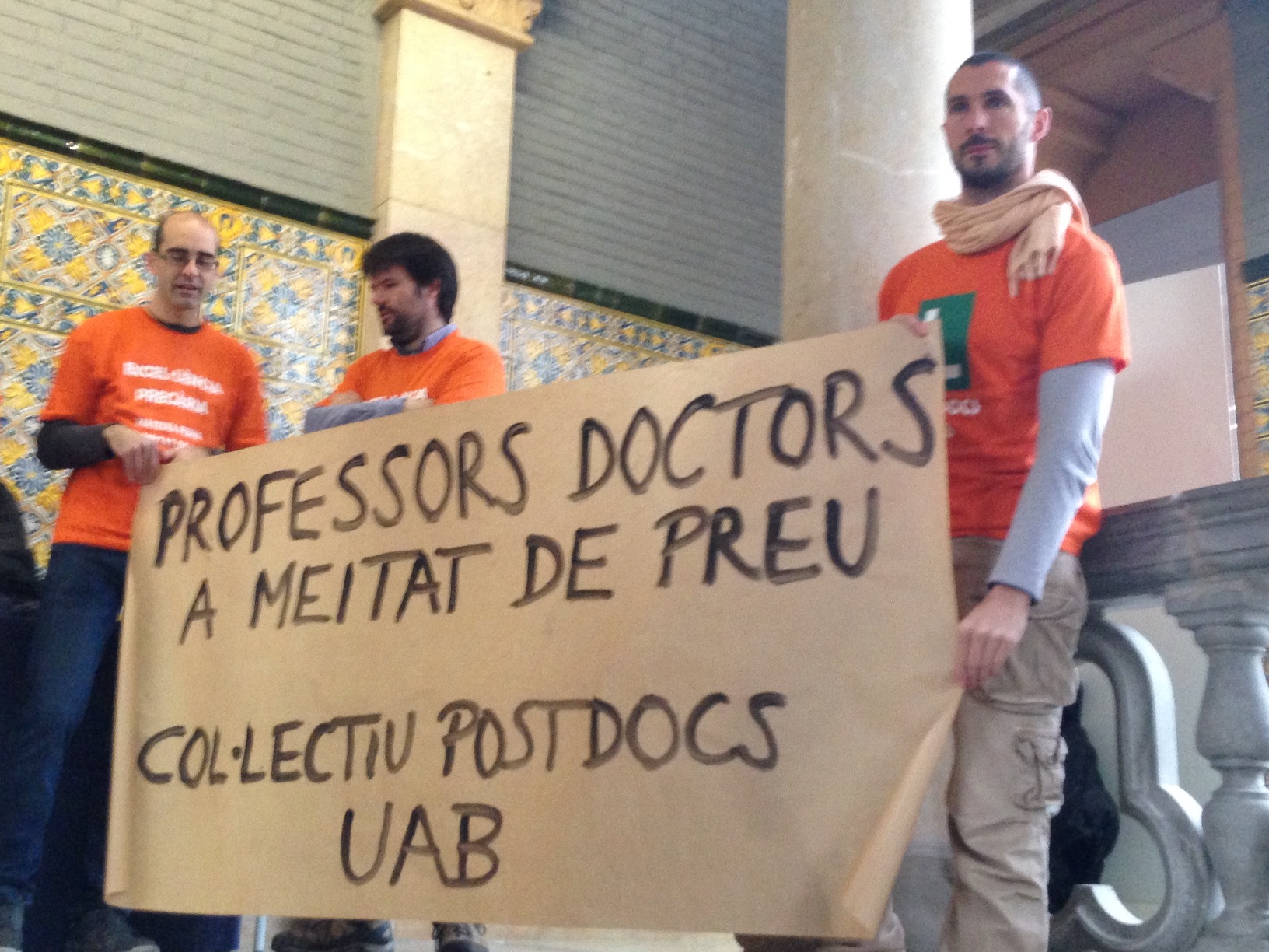 Els docents universitaris es mobilitzen contra la precarietat