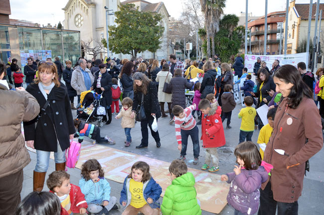 L'Ampa de l'Escola Carles Buïgas protesta contra el tancament d'una línia de P3