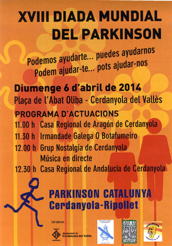 La delegació local de Parkinson Catalunya celebra el seu dia aquest diumenge