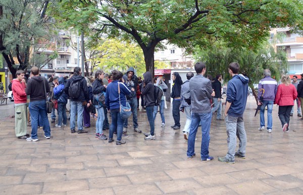 Manifestació de suport a Can Vies