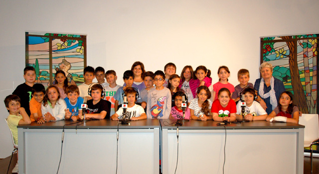Programes escolars a Cerdanyola Ràdio. 4t Escola Municipal La Sínia A
