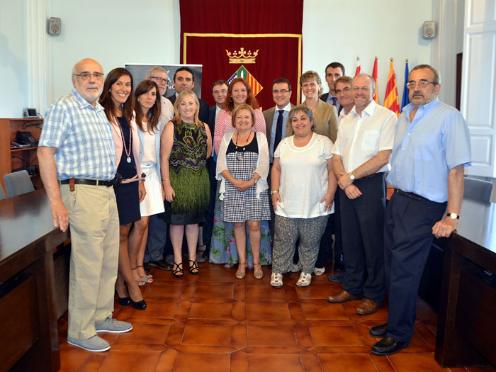 Entitats socials locals signen un acord amb l'Obra Social 'la Caixa'