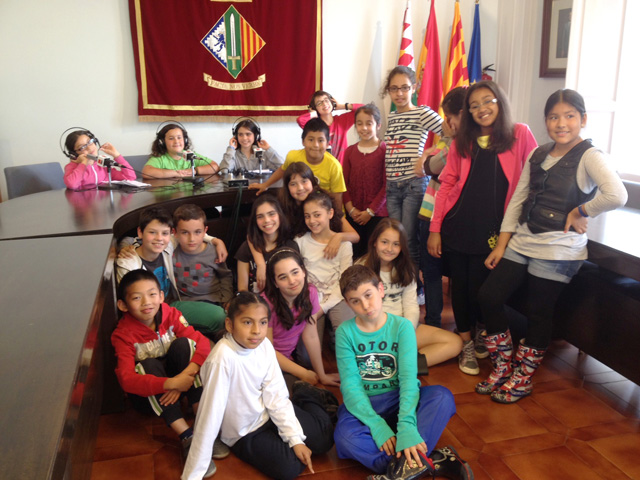 Programes escolars a Cerdanyola Ràdio. 4t Escola Sant Martí