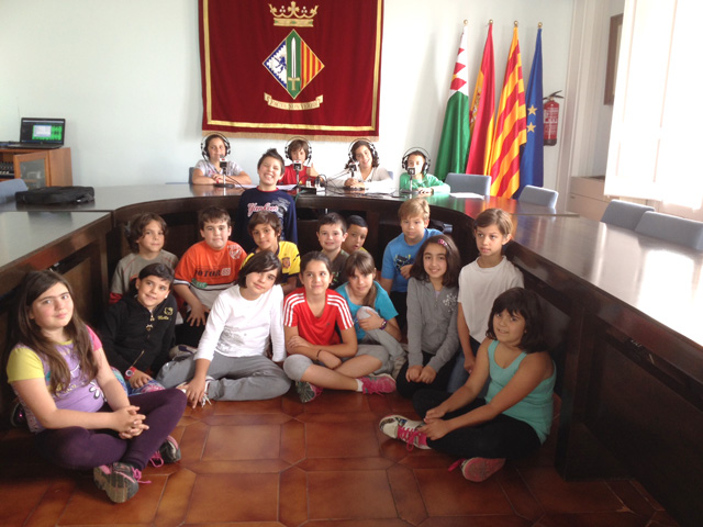 Programes escolars a Cerdanyola Ràdio. 4t B Escola Xarau 