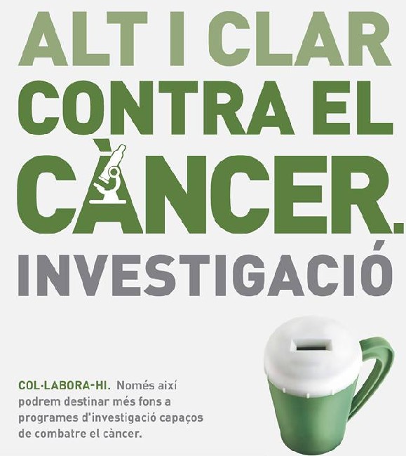 Dissabte es farà la col.lecta anual de lluita contra el càncer