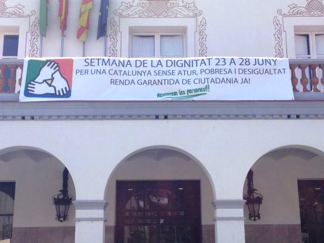 L'Ajuntament de Cerdanyola se suma a la Setmana de la Dignitat