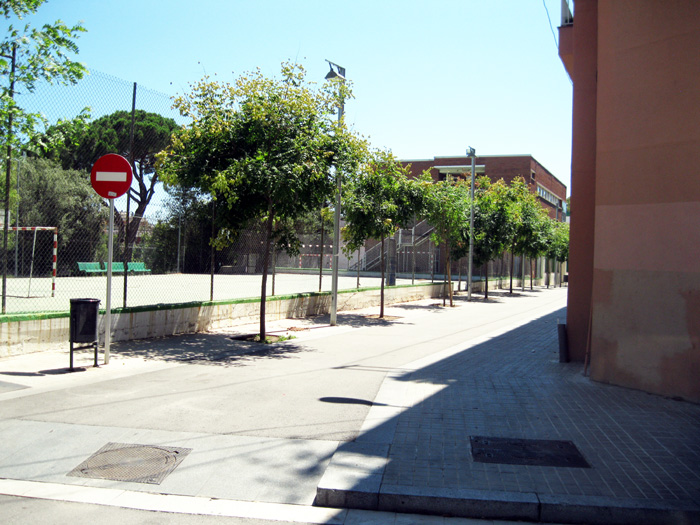 El carrer de Sant Salvador tindrà una illa de vianants regulada per pilons