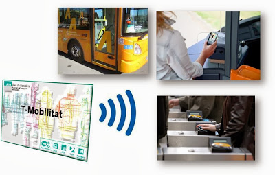 El tiquet de validació sense contacte en transport metropolità entrarà en proves l'any vinent