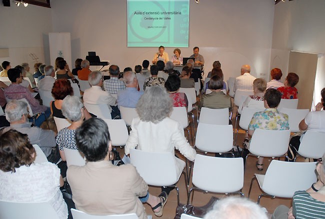 Ciència i tecnologia, eixos centrals del curs 2014-2015 de l'Aula d'Extensió Universitària