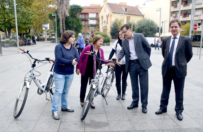 L'Ajuntament disposa de vehicles elèctrics per a desplaçaments urbans