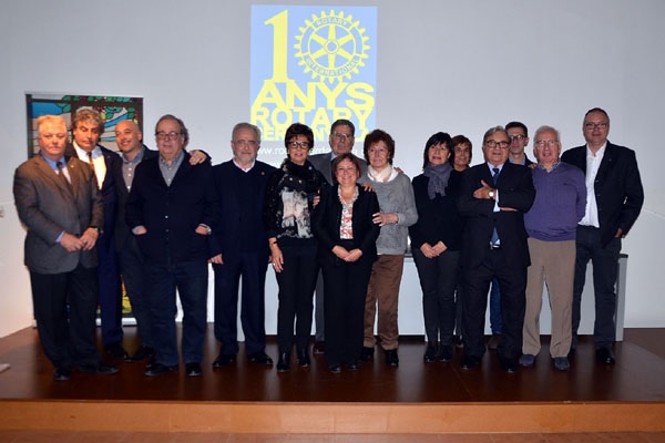 Rotary Club Cerdanyola celebra 10 anys d'accions solidàries