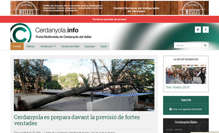 Cerdanyola.info renaixerà dilluns