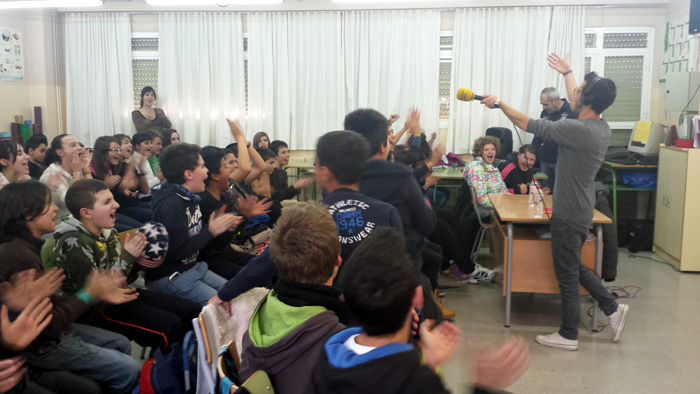 L'institut Jaume Mimó perd un concurs i guanya pinya