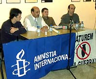 Ple a vessar en l'acte per la pau a Palestina