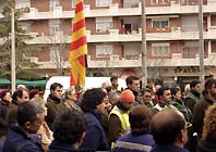 Els representants polítics de Cerdanyola condemnen un atemptat que provoca ràbia