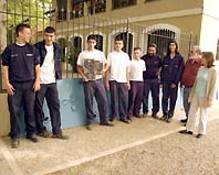 Tanques de l'Escola Taller per a les colònies controlades de gats