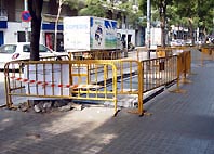 Reprenen les obres de l'avinguda de Catalunya