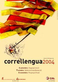 El Correllengua arriba amb un dens programa organitzat per un grup d'entitats