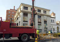 Inicien les prospeccions al subsòl per construir els tres pàrkings subterranis