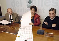 El calendari 2005 de l'Ajuntament ret homenatge a l'emblemàtica 'C' de Mañosa