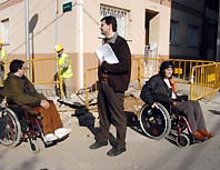Obres per fer una ciutat més accessible
