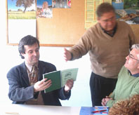 L’alcalde es reuneix amb la junta de la Llar del Jubilat i Pensionista