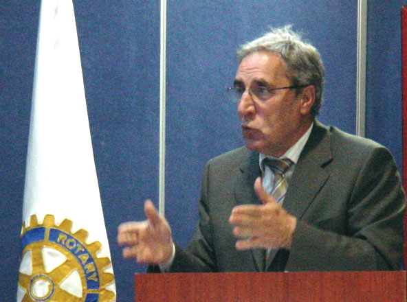 Conferència sobre el terrorisme islàmic al Rotary Club
