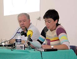 Experts de l'Associació Amics de l'Aigua analitzen a Cerdanyola la sequera