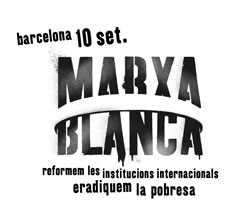 Marxa Blanca per eradicar la pobresa
