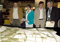 Generalitat i Ajuntament presenten la maqueta de la Plana del Castell