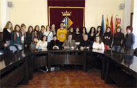 Alumnes d’un institut de la capital de a Suïssa visiten Cerdanyola