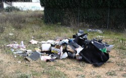 La policia local identifica l’autor d’un abocament il·legal al Parc Tecnològic