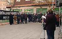 Concentració contra la violència de gènere