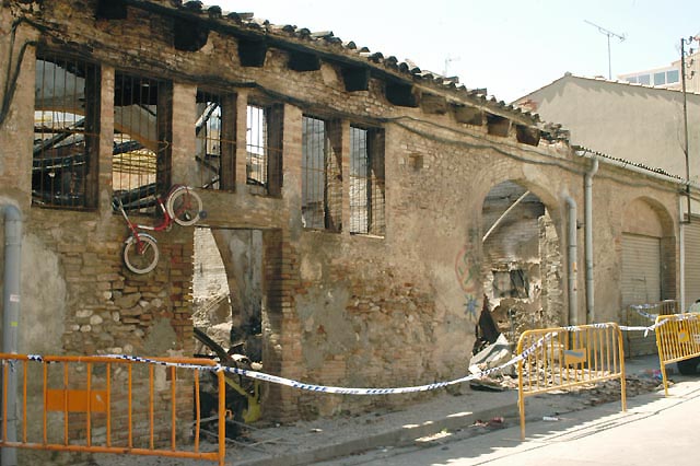La Plataforma Antifeixista convoca unes jornades lúdico-reivindicatives per l'incendi de La Ramona