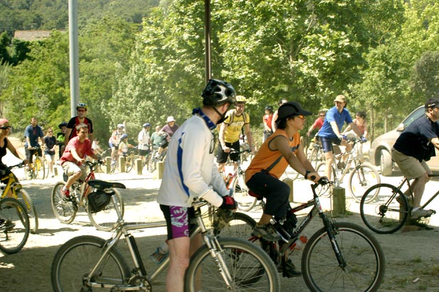 Passejada per a reivindicar l'ús de la bicicleta
